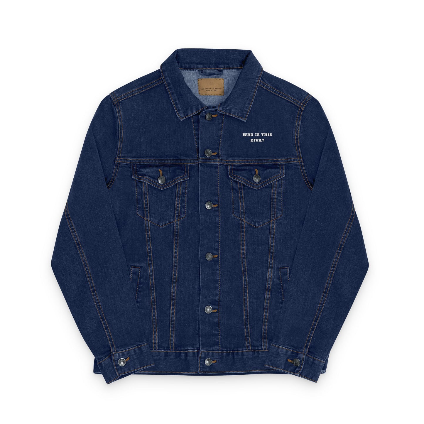 Unisex Denim Jacket (Embroidery)